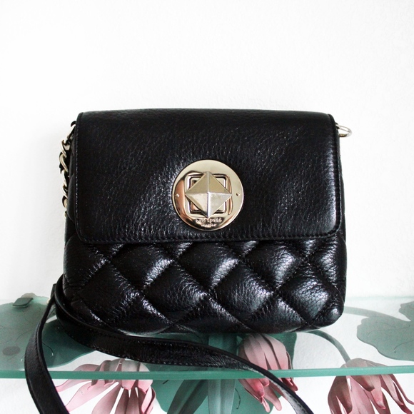 kate spade Handbags - ✨Kate Spade - Black Quilted Leather Crossbody✨